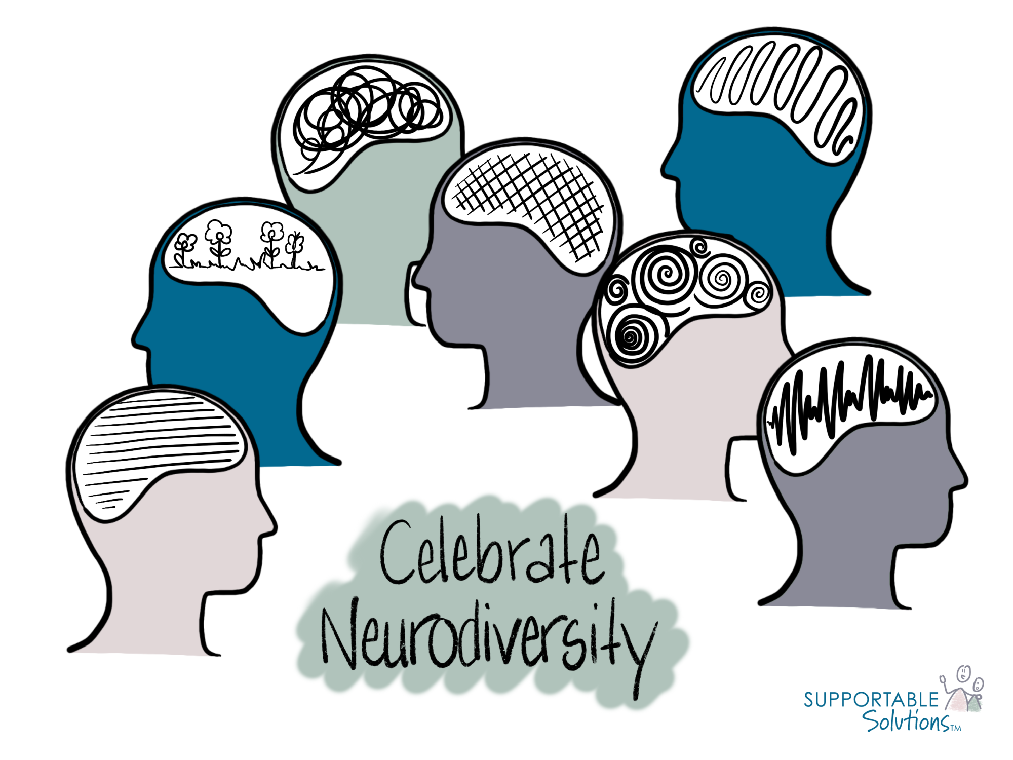 Sketch "Celebrate Neurodiversity" für Supportable Solutions
Weitere Eindrücke unter: https://supportablesolutions.com/ Sketch "Celebrate Neurodiversity", Supportable Solutions